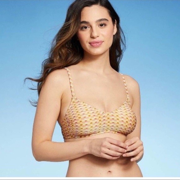 Kona sol bikini top lurex shine size large and bikini bottom size small - Picture 2 of 9